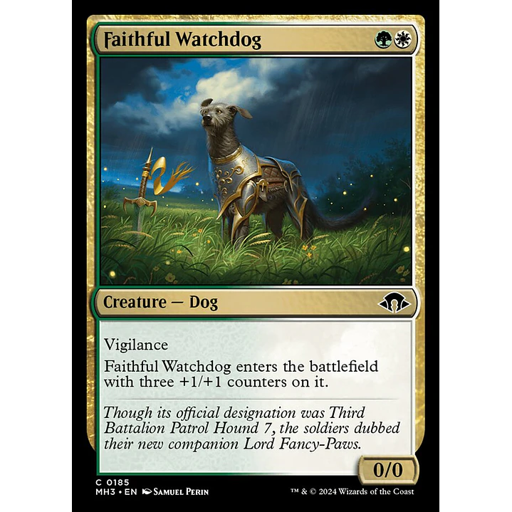 Faithful Watchdog | Español | NM | MH3 1