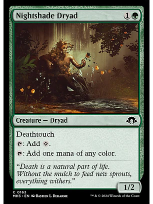 Nightshade Dryad | Español | NM | MH3