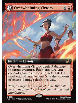 Overwhelming Victory (Extended Art) | Inglés | NM | TLE