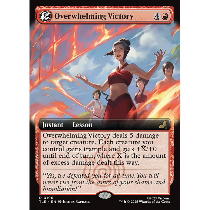 Overwhelming Victory (Extended Art) | Inglés | NM | TLE 1