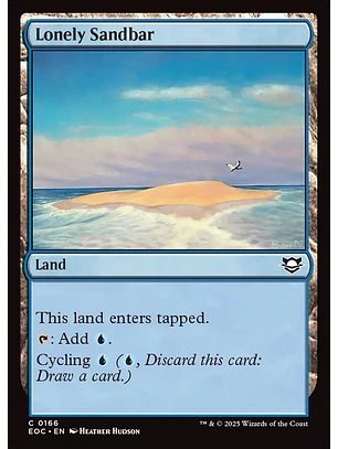 Lonely Sandbar | Inglés | NM | EOC