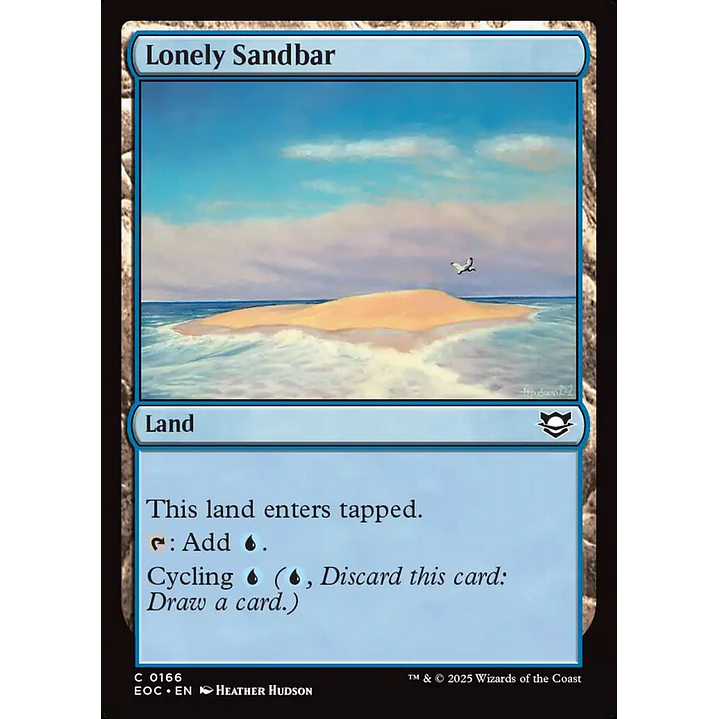 Lonely Sandbar | Inglés | NM | EOC 1