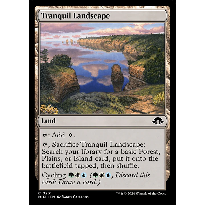 Tranquil Landscape | Inglés | NM | MH3 1