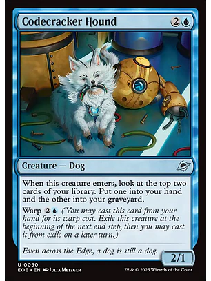Codecracker Hound | Inglés | NM | EOE