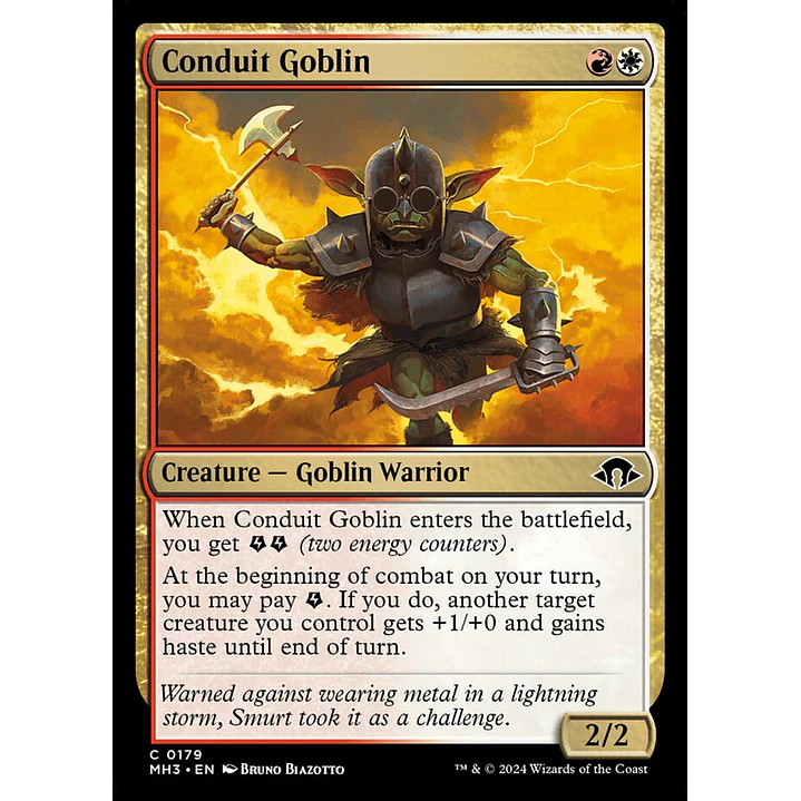 Conduit Goblin (foil) | Inglés | NM | MH3 1