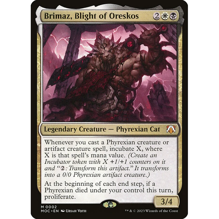 Brimaz, Blight of Oreskos | Inglés | NM | MOC 1