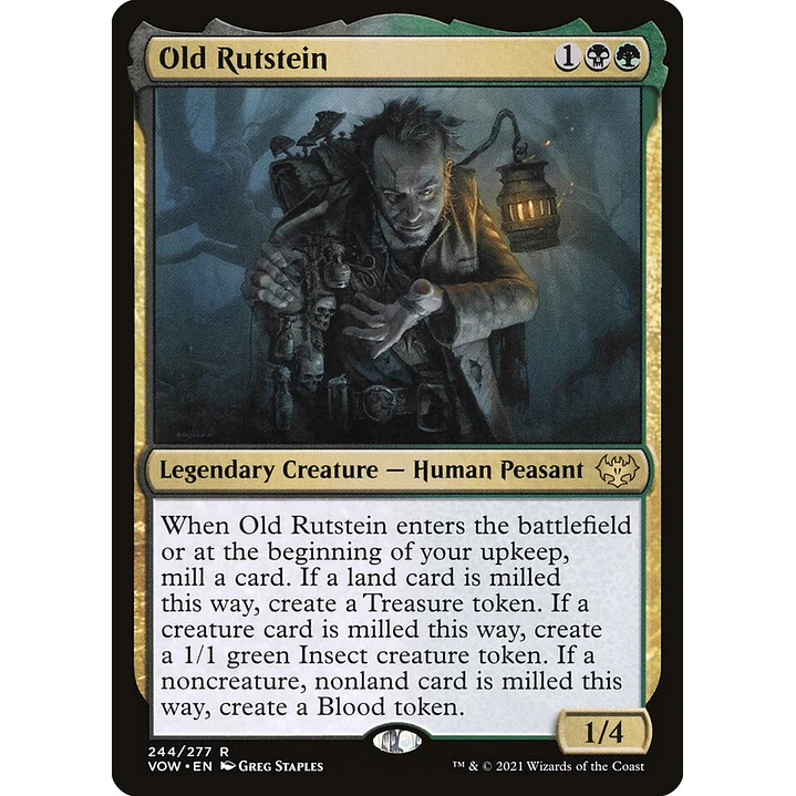 Old Rutstein | Inglés | NM | VOW 1