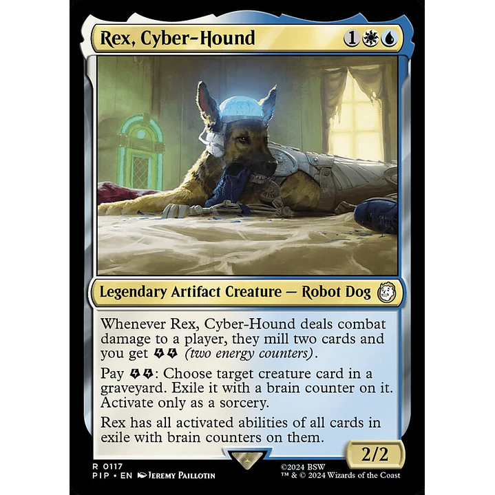 Rex, Cyber-Hound | Inglés | NM | PIP 1