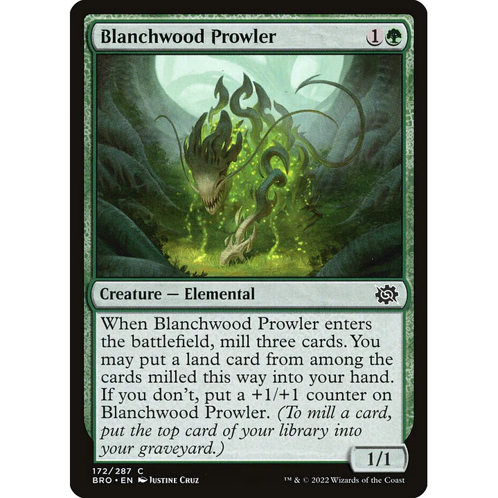 Blanchwood Prowler | Inglés | NM | BRO 1