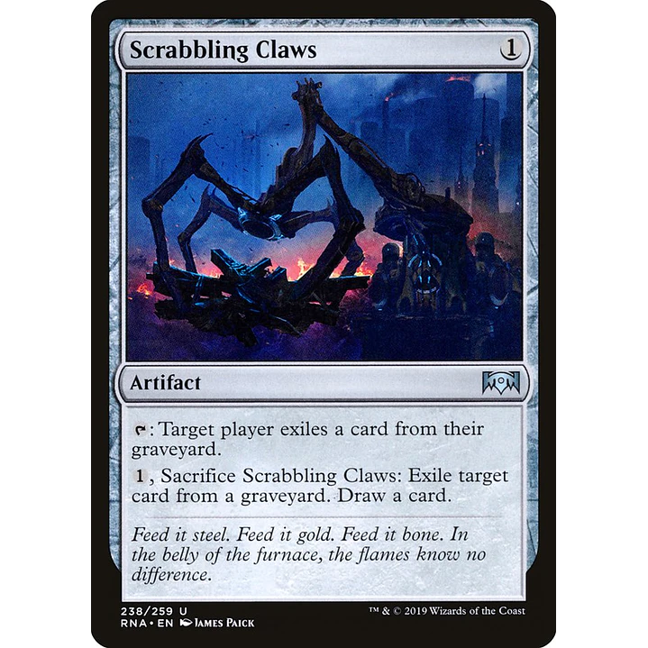 Scrabbling Claws | Español | NM | RNA 1