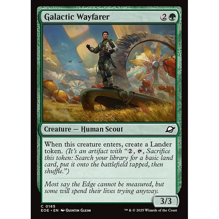 Galactic Wayfarer | Inglés | NM | EOE 1
