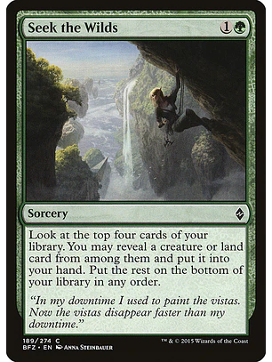 Seek the Wilds | Español | NM | BFZ