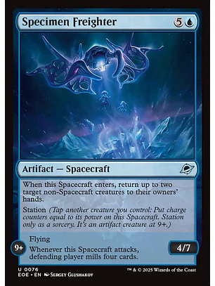 Specimen Freighter | Inglés | NM | EOE