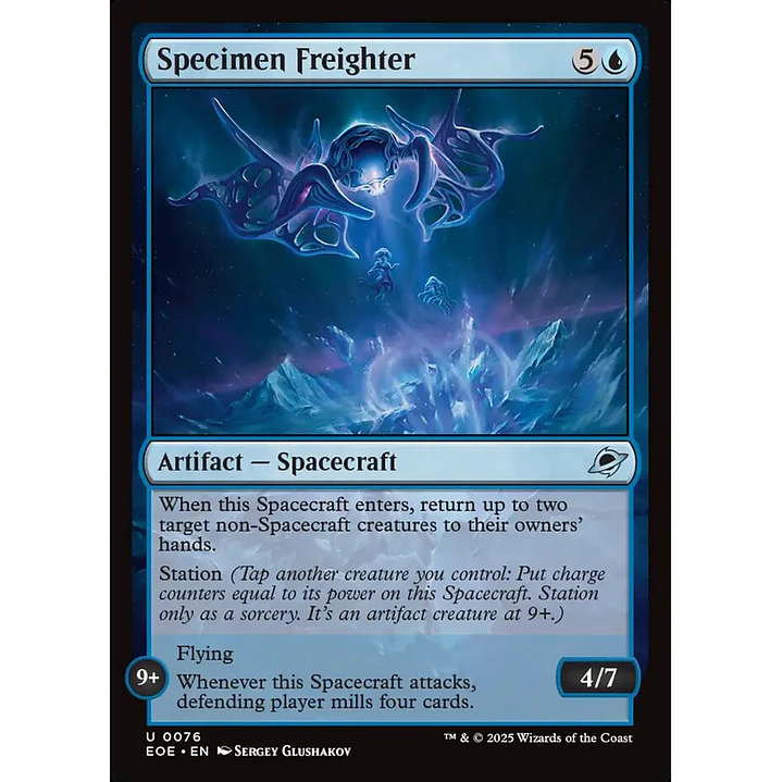 Specimen Freighter | Inglés | NM | EOE 1