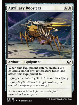 Auxiliary Boosters | Inglés | NM | EOE