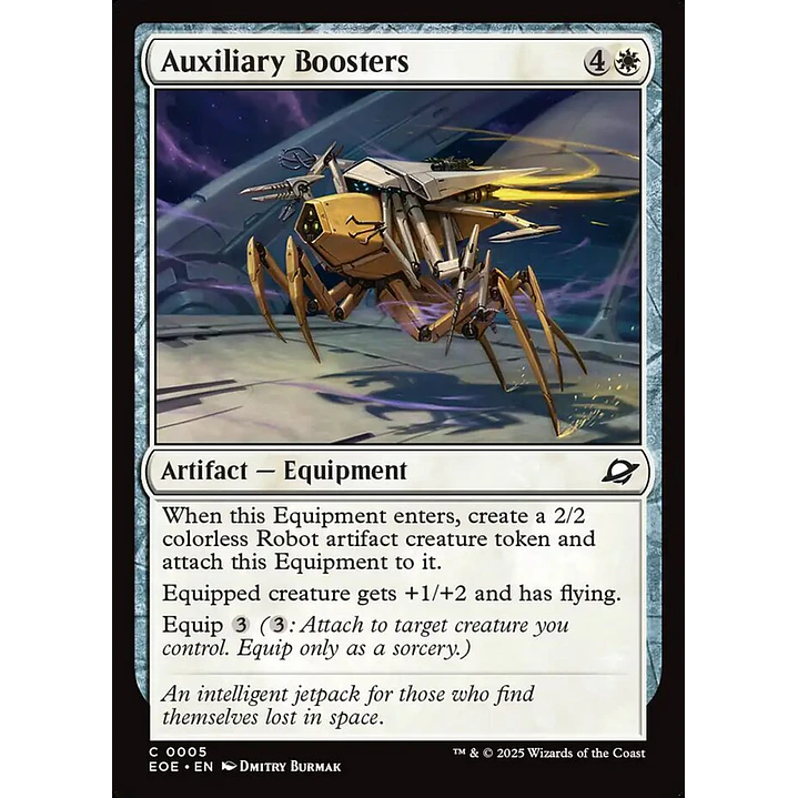 Auxiliary Boosters | Inglés | NM | EOE 1