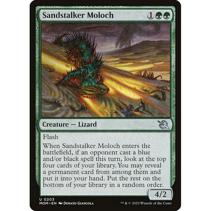 Sandstalker Moloch | Español | NM | MOM 1