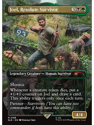 Joel, Resolute Survivor (Borderless) | Inglés | NM | SLD