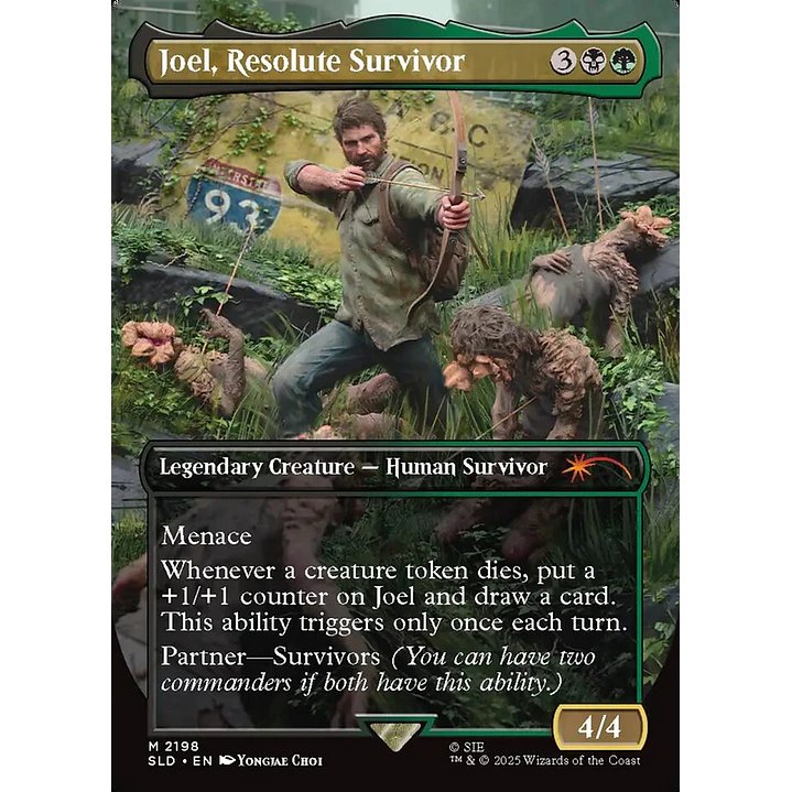 Joel, Resolute Survivor (Borderless) | Inglés | NM | SLD 1