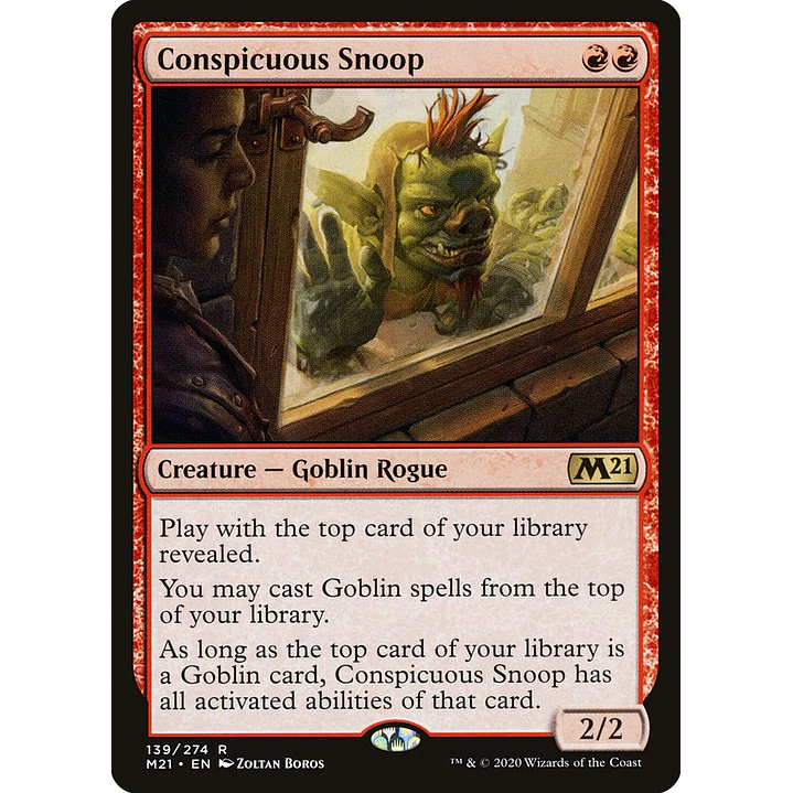 Conspicuous Snoop | Inglés | NM | M21 1