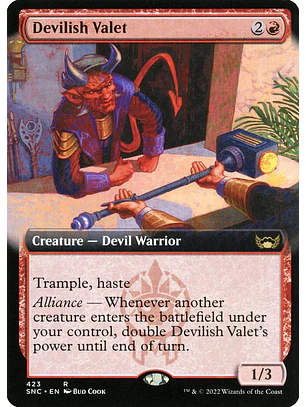 Devilish Valet (Extended Art) | Inglés | NM | SNC