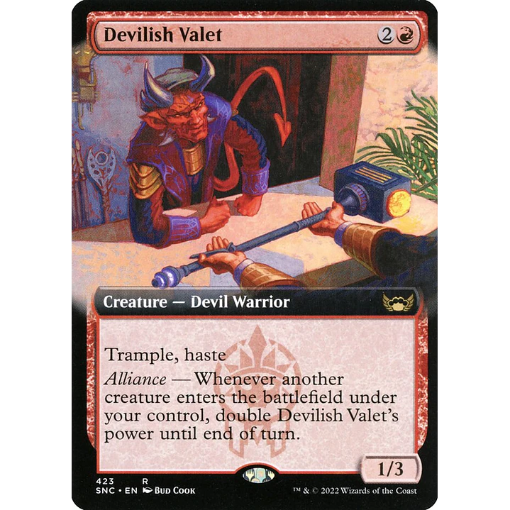 Devilish Valet (Extended Art) | Inglés | NM | SNC 1