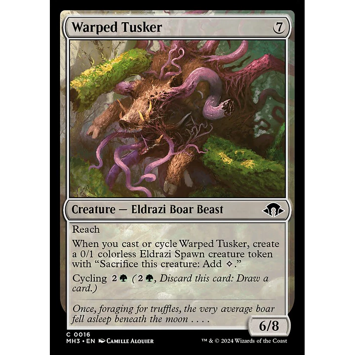 Warped Tusker | Inglés | NM | MH3 1