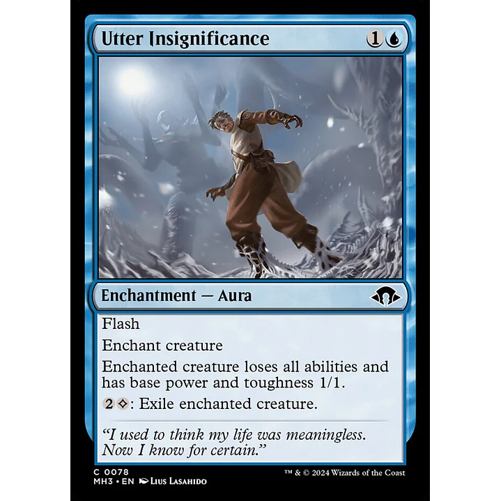 Utter Insignificance | Español | NM | MH3 1