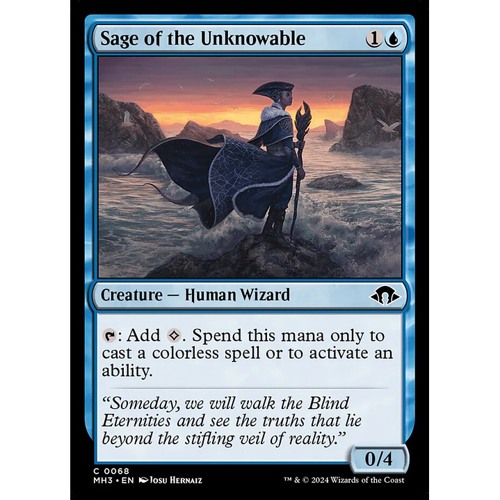 Sage of the Unknowable | Inglés | NM | MH3 1
