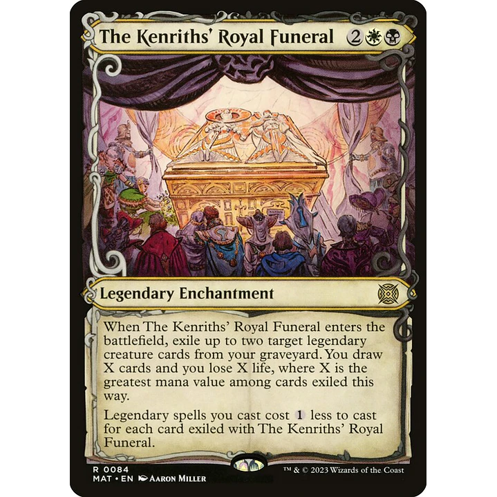 The Kenriths' Royal Funeral (Showcase foil) | Inglés | NM | MAT 1