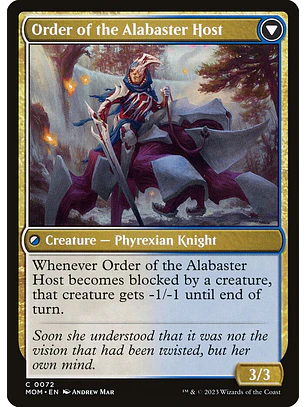 Order of the Mirror // Order of the Alabaster Host | Inglés | NM | MOM