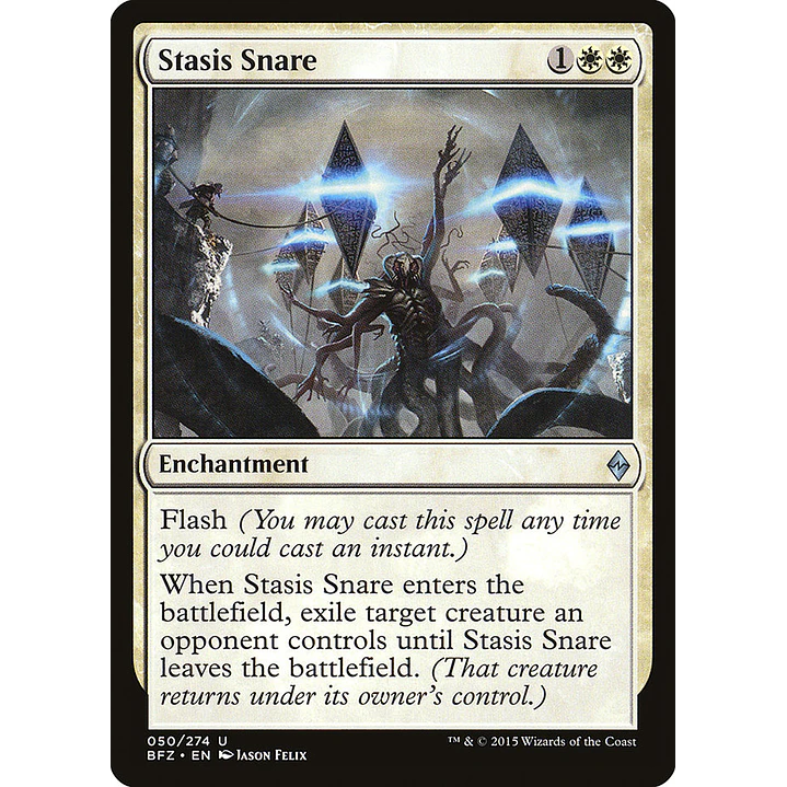 Stasis Snare (foil) | Inglés | NM | BFZ 1