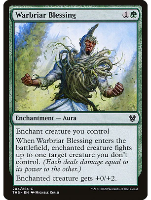 Warbriar Blessing | Español | NM | THB