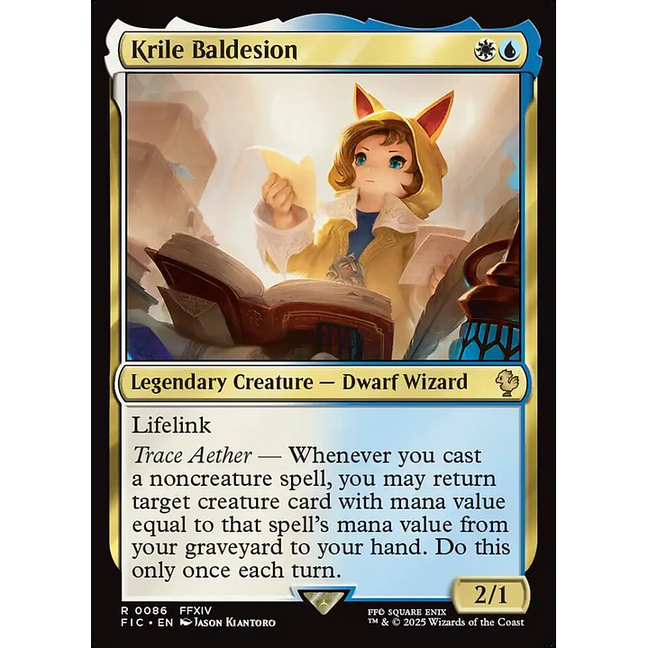 Krile Baldesion (Surge Foil foil) | Inglés | NM | FIC 1