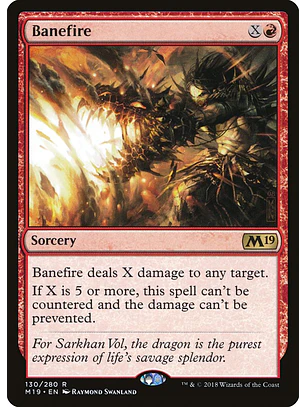 Banefire | Inglés | NM | M19