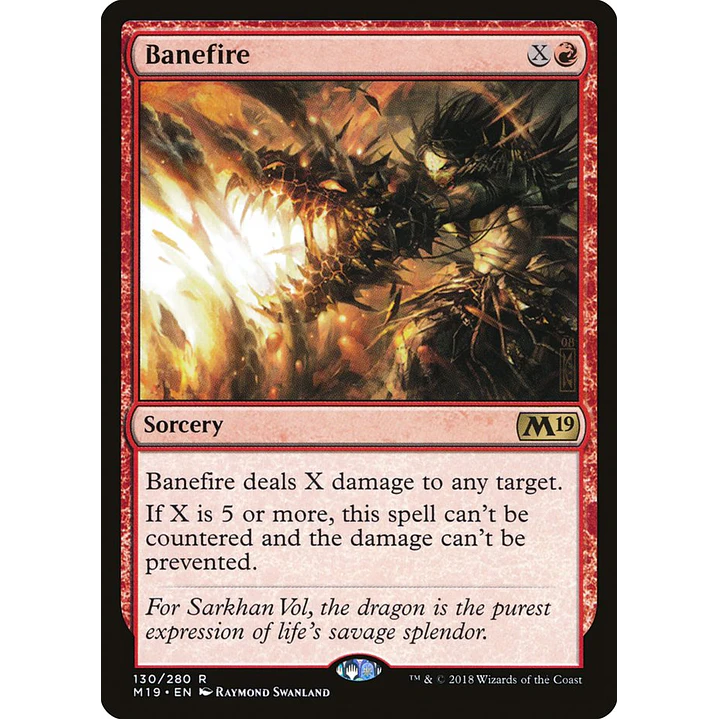 Banefire | Inglés | NM | M19 1