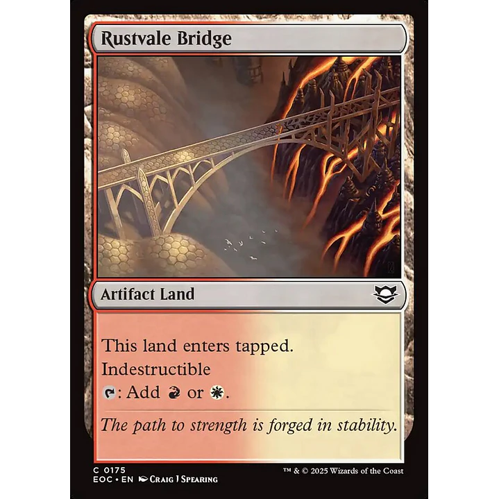 Rustvale Bridge | Inglés | NM | EOC 1