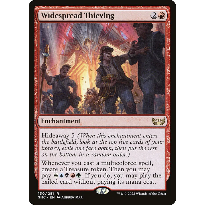 Widespread Thieving (foil) | Inglés | NM | SNC 1