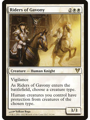 Riders of Gavony | Inglés | NM | AVR