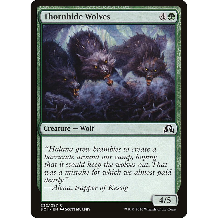 Thornhide Wolves | Español | NM | SOI 1