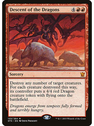 Descent of the Dragons | Inglés | NM | DTK