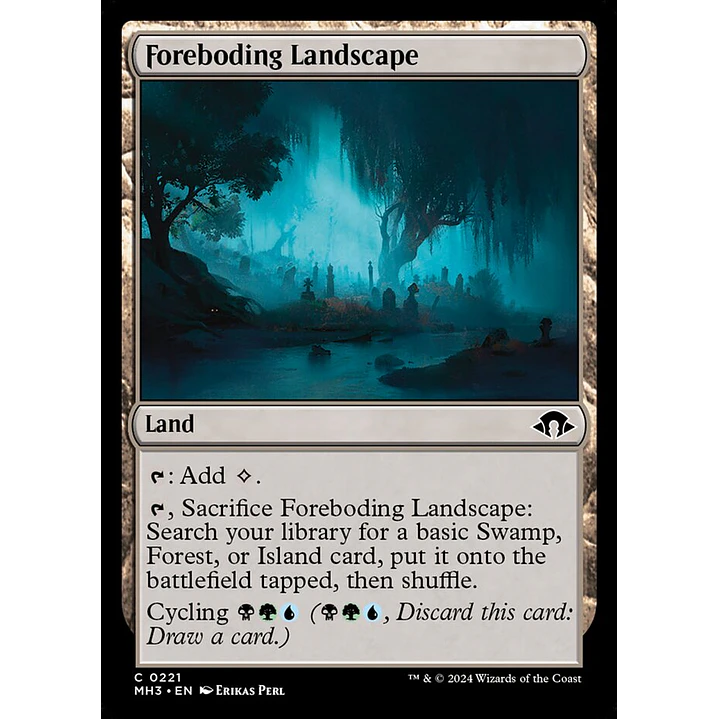 Foreboding Landscape | Español | NM | MH3 1