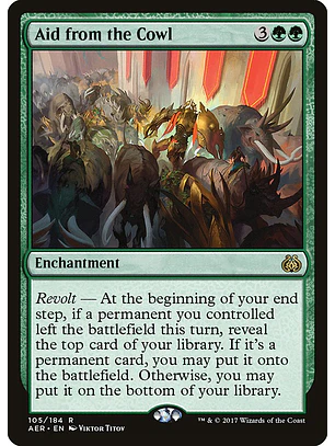Aid from the Cowl | Español | NM | AER