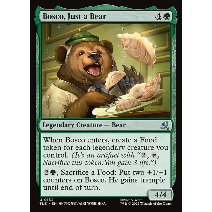 Bosco, Just a Bear | Inglés | NM | TLE 1