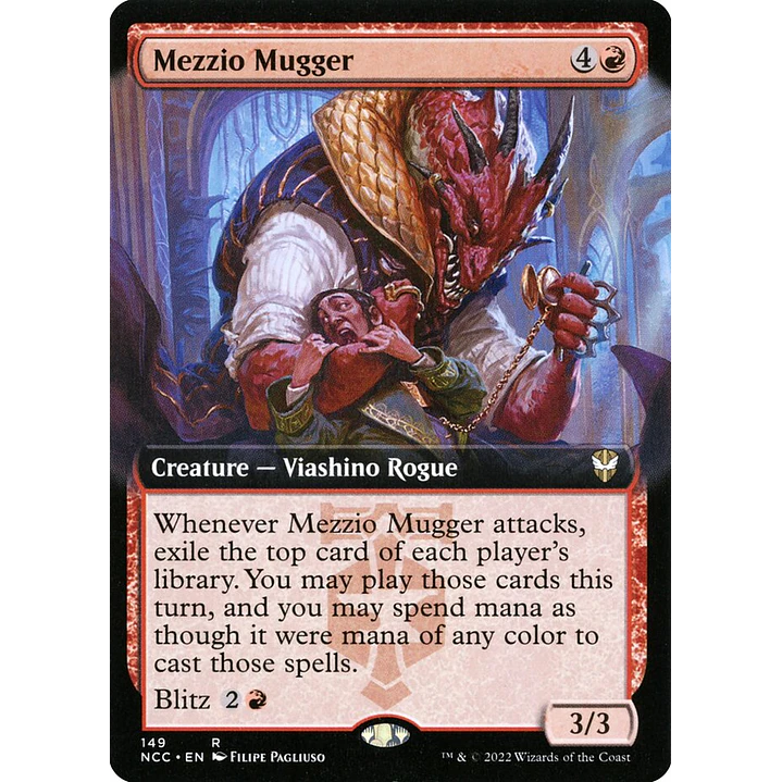 Mezzio Mugger (Extended Art) | Inglés | NM | NCC 1