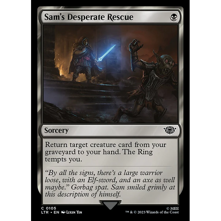Sam's Desperate Rescue | Español | NM | LTR 1