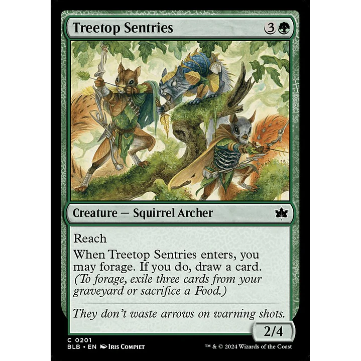 Treetop Sentries | Español | NM | BLB 1