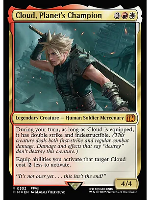 Cloud, Planet's Champion (foil) | Inglés | NM | FIN