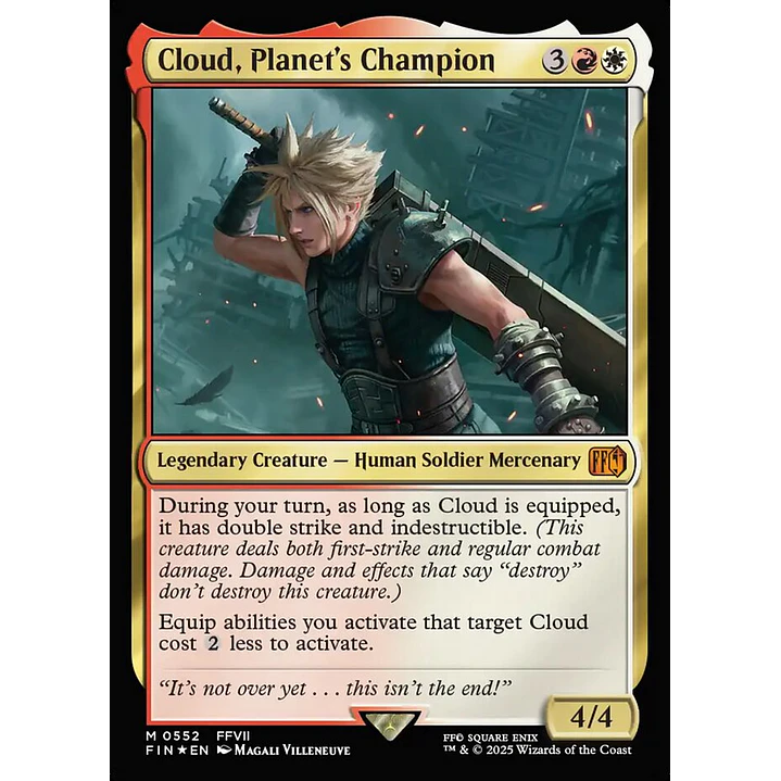 Cloud, Planet's Champion (foil) | Inglés | NM | FIN 1