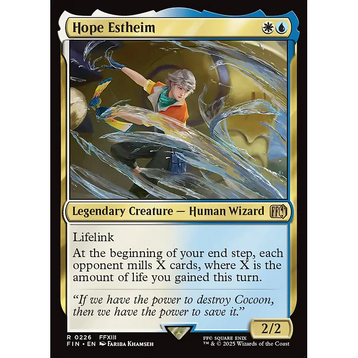 Hope Estheim | Inglés | NM | FIN 1